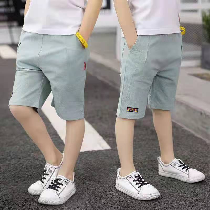 Pantalón Corto de Verano para Niño | Negro | Tallas 110-160 cm | Ropa Fresca y Cómoda para Diario | TiendasFR - Imagen 10