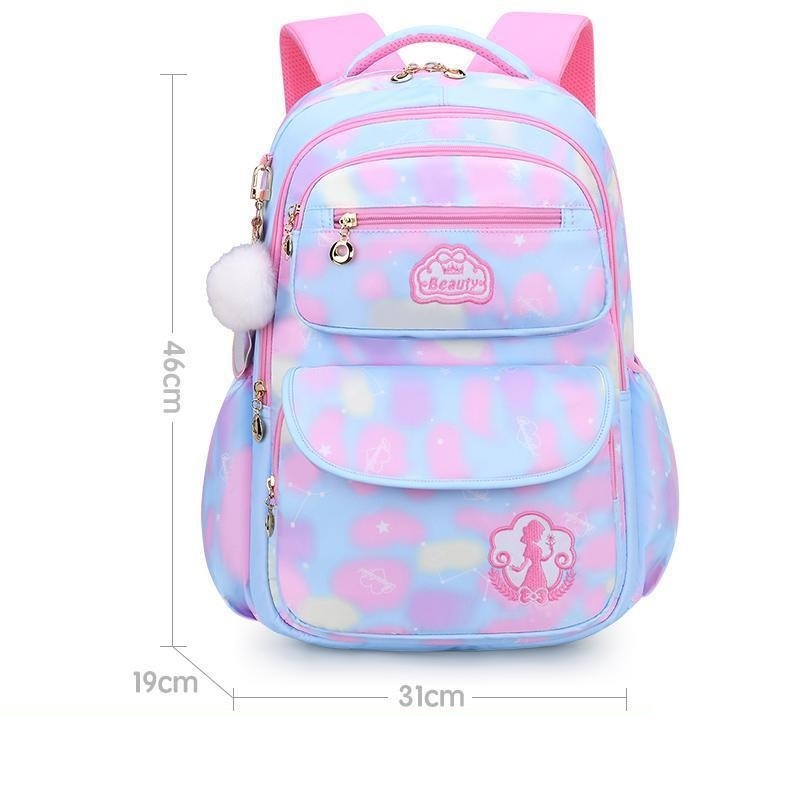Mochila Escolar Coreana para Niña | Azul | Tamaños S y L | Dulce y Bonita para Primaria | TiendasFR - Imagen 4