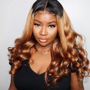 Peluca de Cabello Humano Remy con Colores Degradados | Encaje Frontal | Vibrante y Moderna | Múltiples Largos | TiendasFR