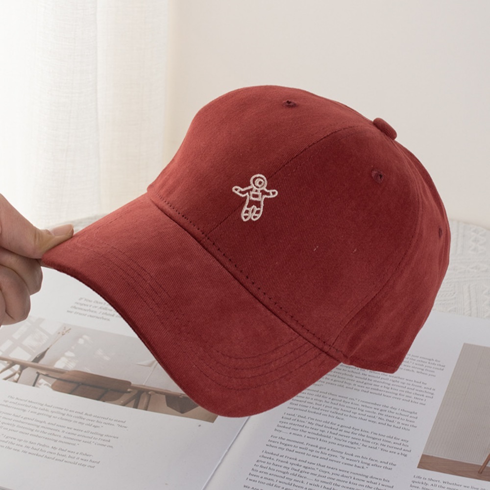 Gorra de Béisbol Estilo Coreano con Bordado de Astronauta | Unisex y Moderna - Imagen 5