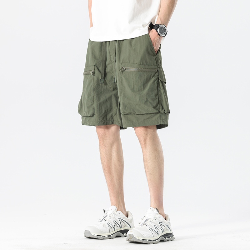 Shorts de Trabajo de Seda de Hielo para Hombre | American Workwear Ligero para Verano - Imagen 2