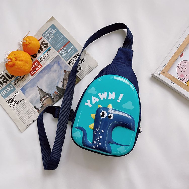 Riñonera Infantil de Dibujos Animados para Niños | Azul | Bolso de Pecho Ligero para Viajes y Excursiones | TiendasFR - Imagen 2