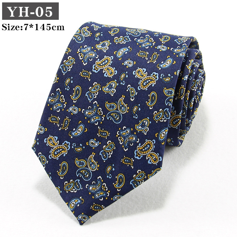 Corbata Floral Estilo Coreano Retro | Informal y Moderna para Hombre | Regalo Original - Imagen 3