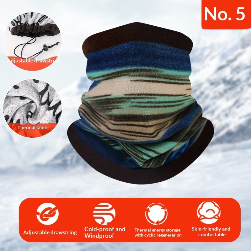 Cuello Térmico Multifuncional Outdoor | Cortavientos y Ajustable para Hombre | Invierno - Imagen 6