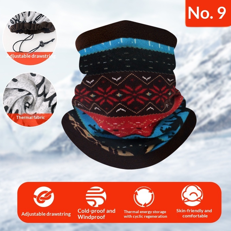 Cuello Térmico Multifuncional Outdoor | Cortavientos y Ajustable para Hombre | Invierno - Imagen 4