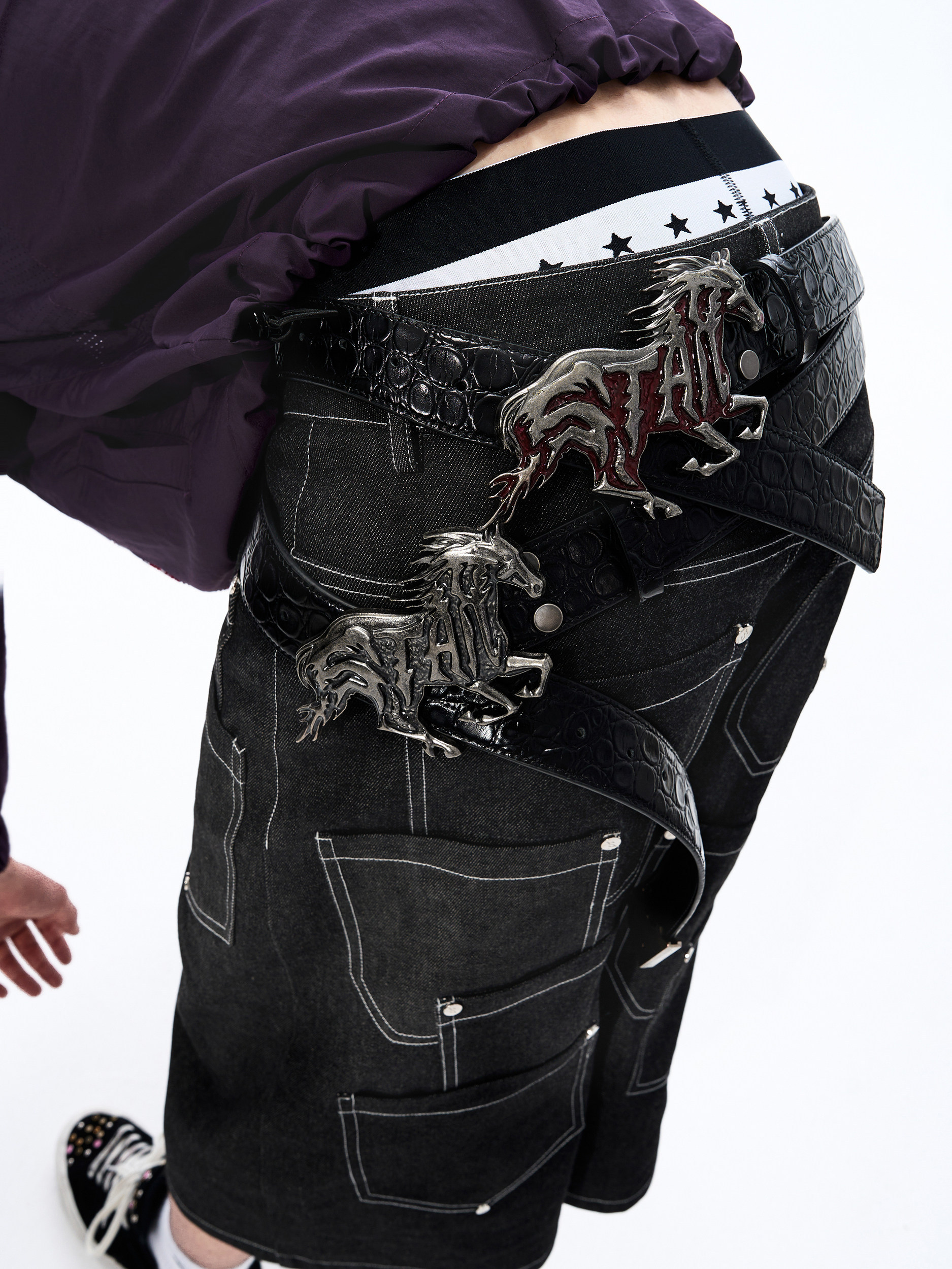 Cinturón de Cuero de Plena Flor con Textura y Relieve | Elegante para Hombre | Calidad Premium - Imagen 6