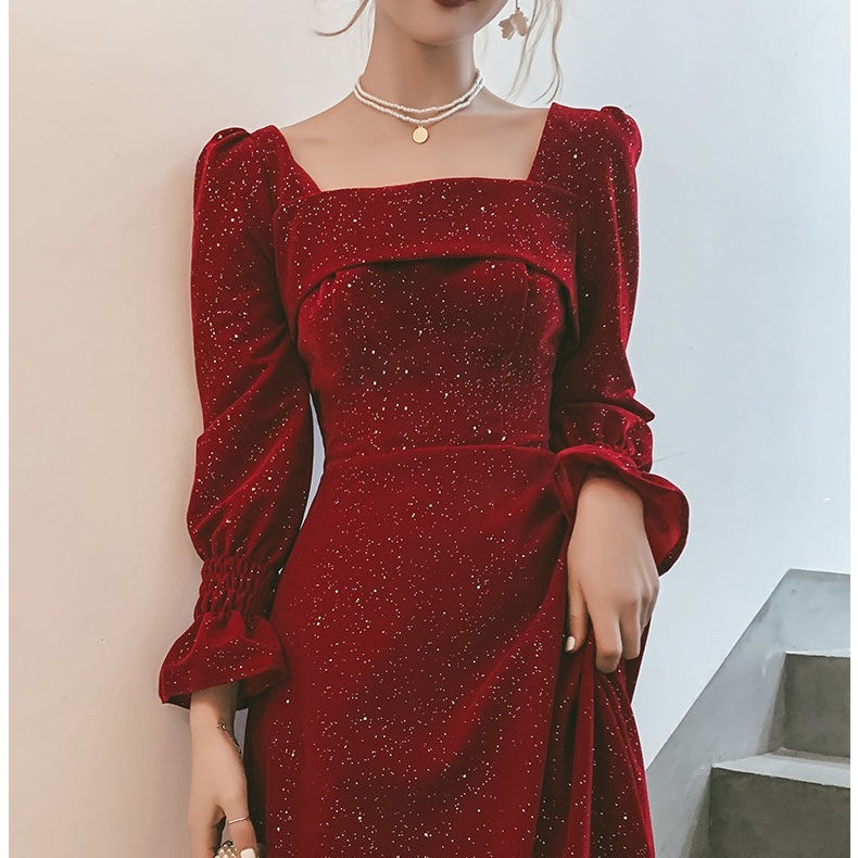 Vestido Rojo de Eventos para Otoño | Elegante y Sofisticado | Bodas y Celebraciones - Imagen 7
