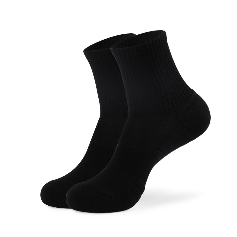 Calcetines Deportivos de Algodón Puro con Suela Reforzada | Baloncesto y Entrenamiento | Talla Única - Imagen 4