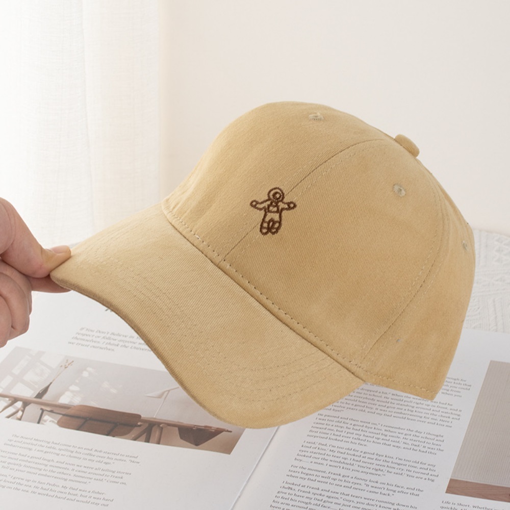 Gorra de Béisbol Estilo Coreano con Bordado de Astronauta | Unisex y Moderna - Imagen 4
