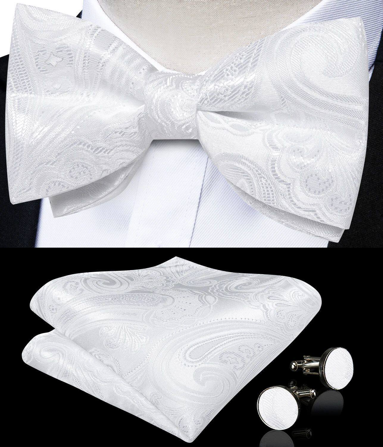 Pajarita Ajustable Preatada para Hombre | Elegante Formal | Bodas y Eventos - Imagen 4