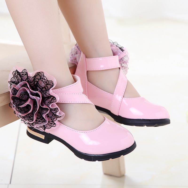 Zapatos de Princesa con Suela Blanda para Niña | Negros | Tallas 27-37 | Cómodos y Elegantes para Diario y Eventos | TiendasFR - Imagen 3