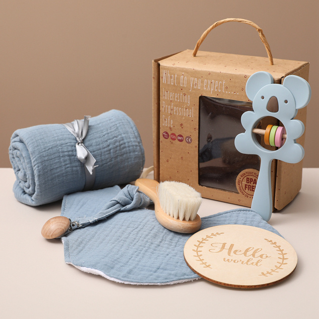 Set de Juguetes de Baño + Manta Envolver + Hitos para Bebé | 6 Piezas Dinosaurios | Regalo Baby Shower | TiendasFR - Imagen 2
